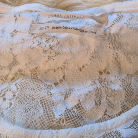 See copy listing / UO lace bell sleeve mini dress - Picture 9 of 10